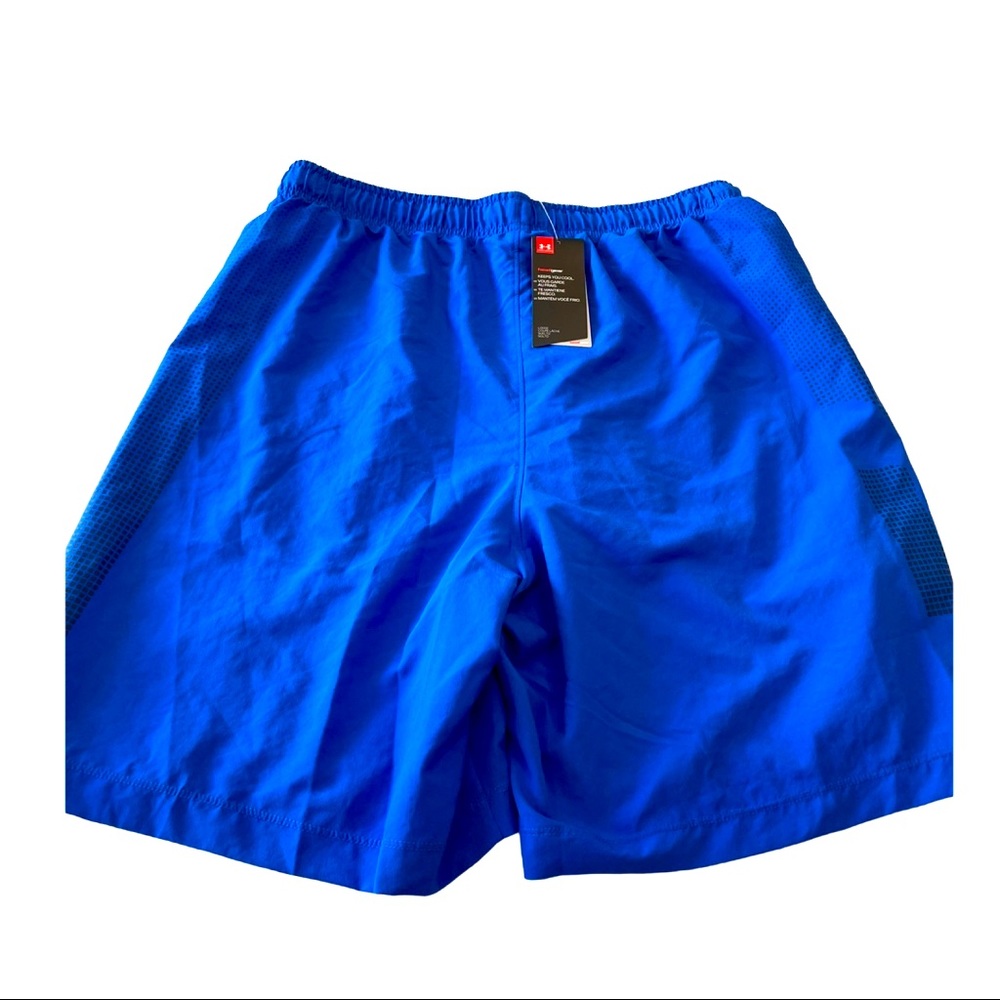🐝Under Armour • Athletic Shorts • Blue • Men’s Large • NWT